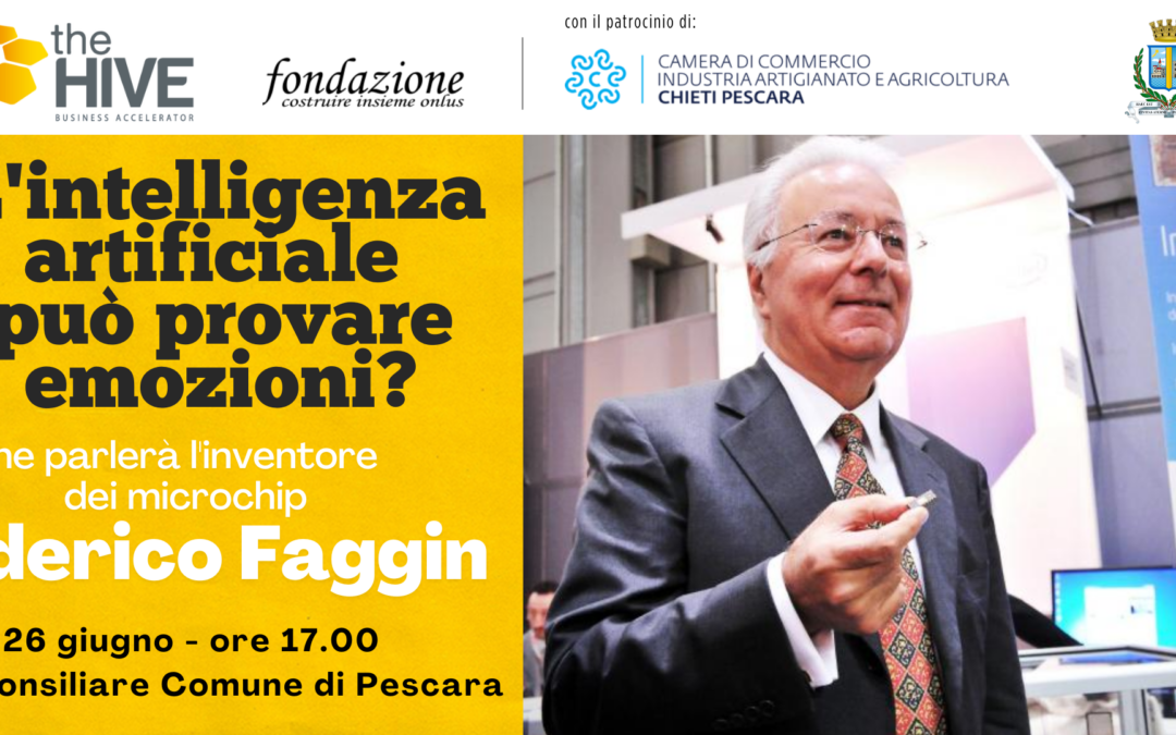 L’INTELLIGENZA ARTIFICIALE PUÒ PROVARE EMOZIONI? Ne parlerà Federico Faggin, l’inventore del primo microprocessore al mondo