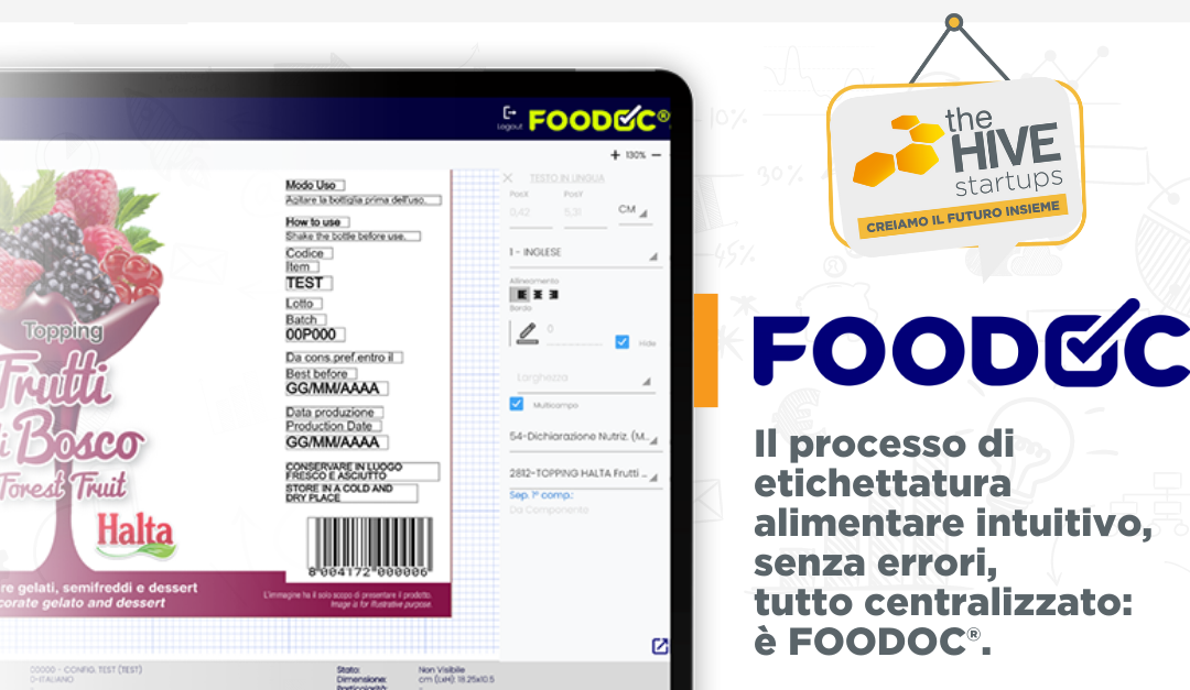 Semplificare e Centralizzare: Il Futuro dell’Etichettatura Alimentare con la startup FOODOC